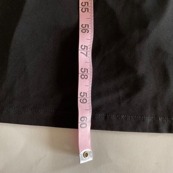 Lauren Ralph Lauren Black Gold Metallic Embellished Glittery Ruffle Dress Sz 12 - Picture 15 of 16